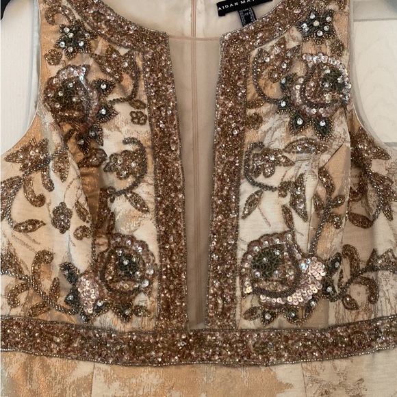 Ball gown worn twice floor length sleeveless - Picture 5 of 6